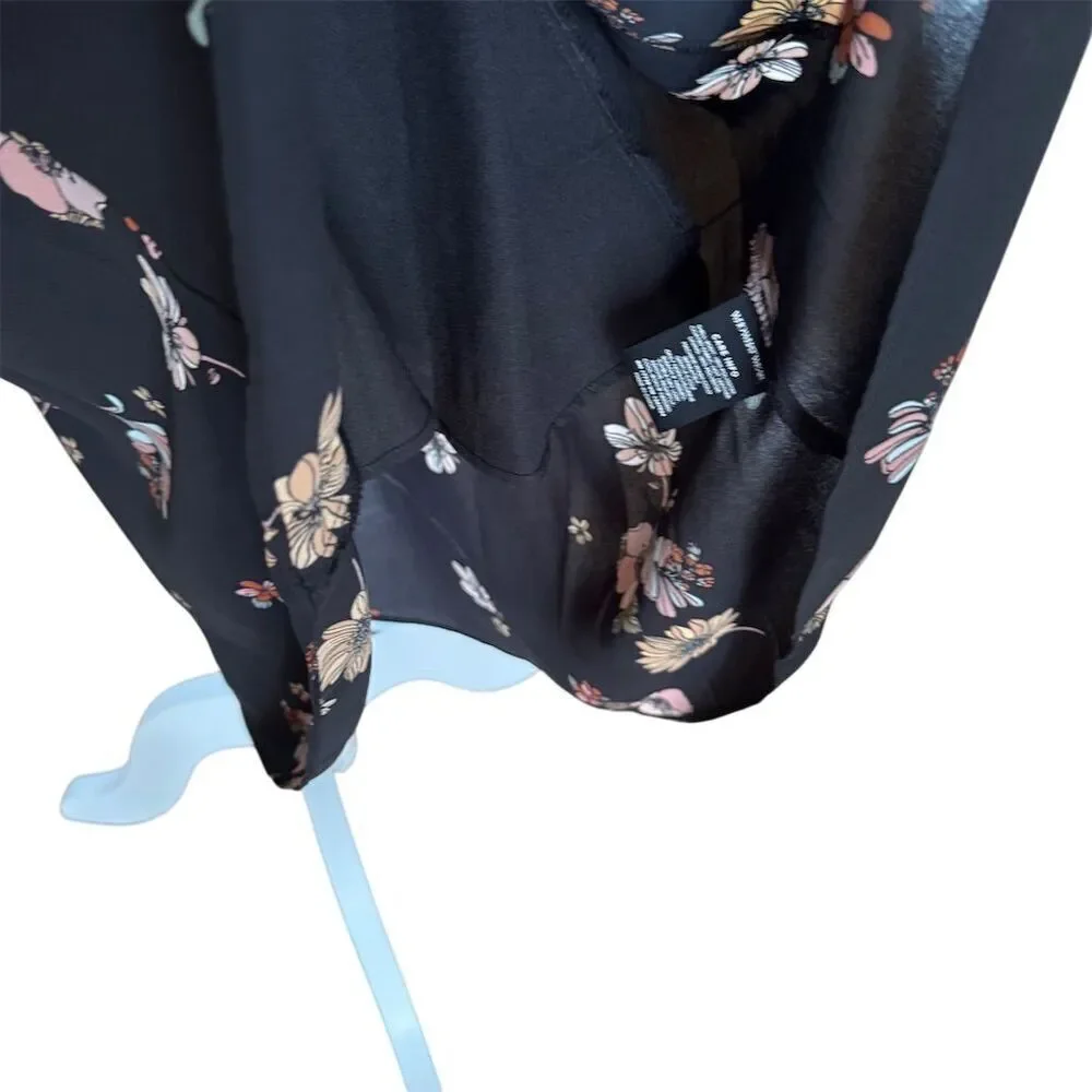 Who What Wear Floral High-Low Dress Women's XS - Picture 10 of 12